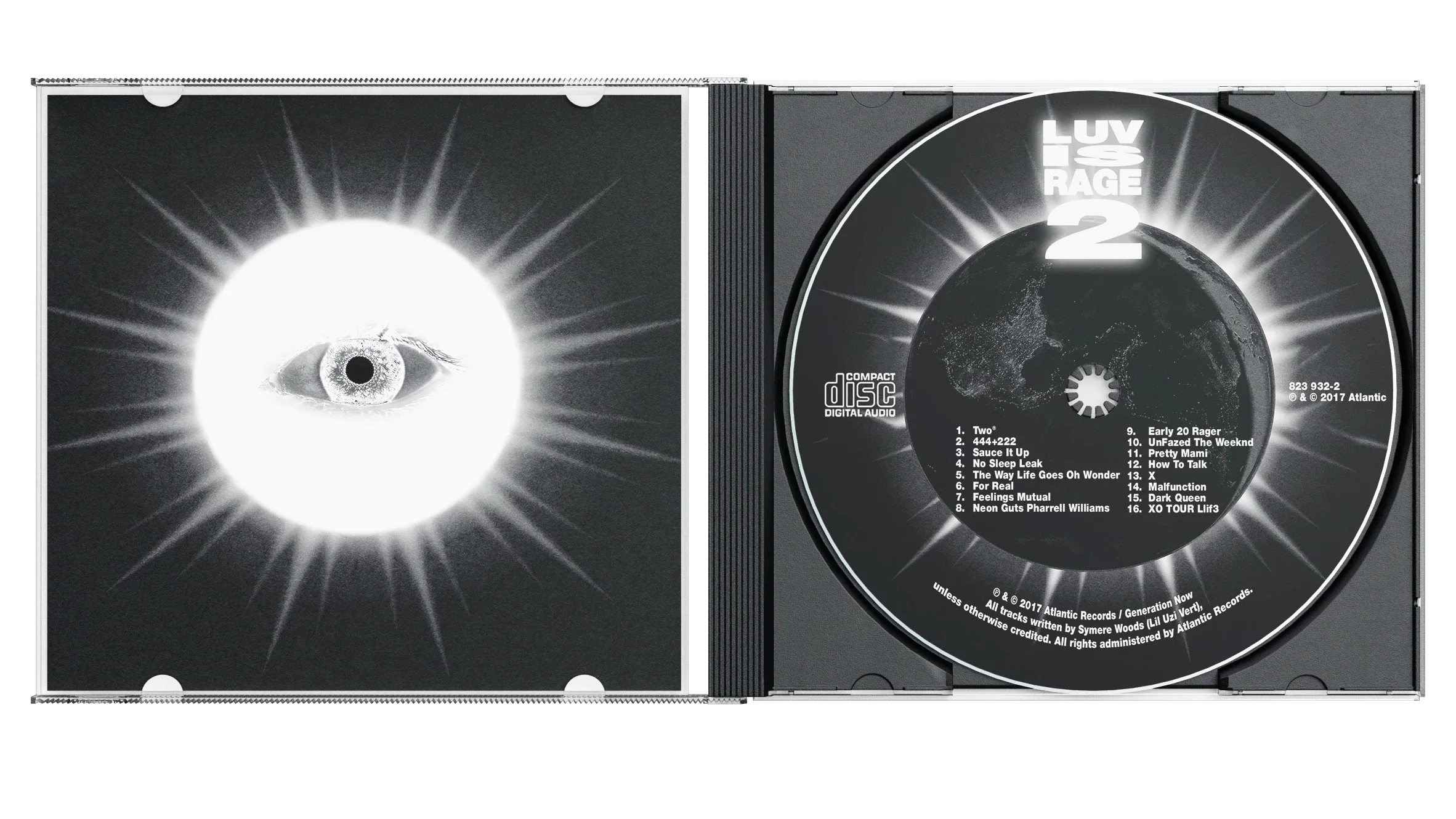 CD jewel case inside