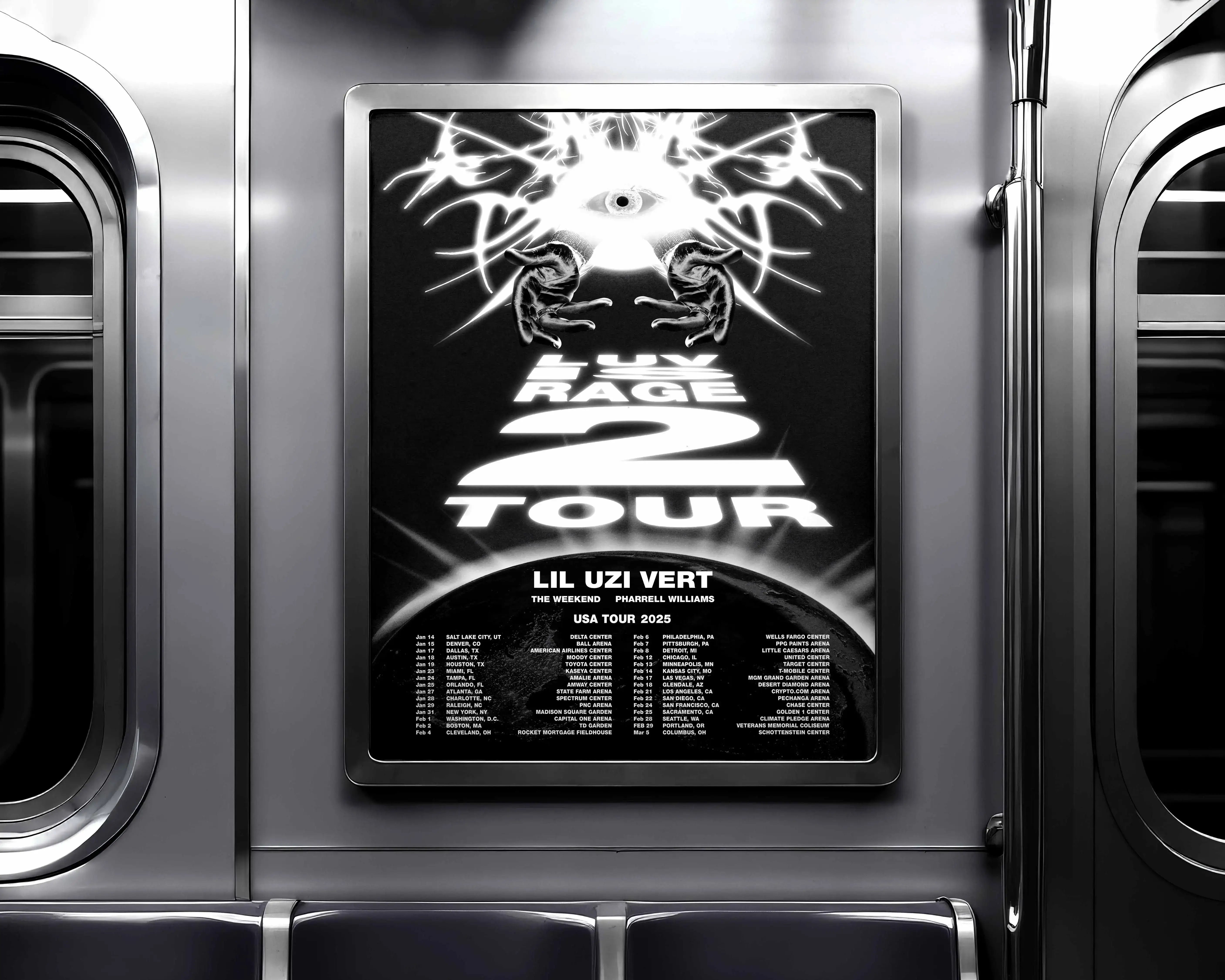 Album rollout poster mockup